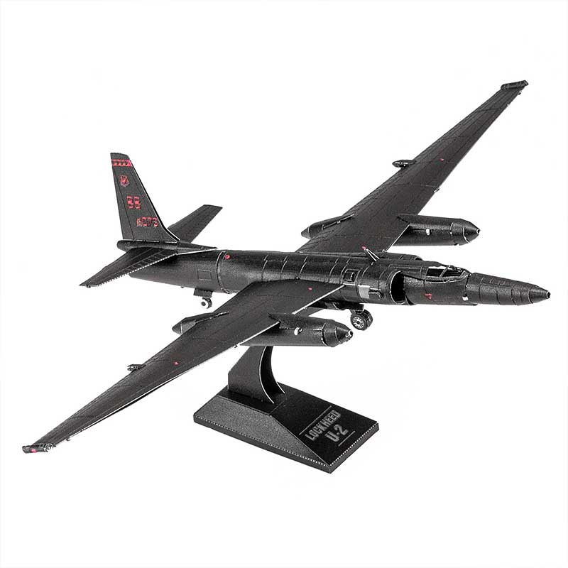 Avión Lockheed U-2 Dragon Lady - Maqueta 3D - Metal Earth