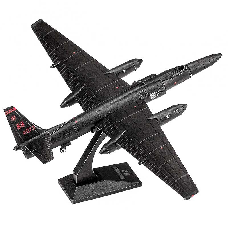 Avión Lockheed U-2 Dragon Lady - Maqueta 3D - Metal Earth