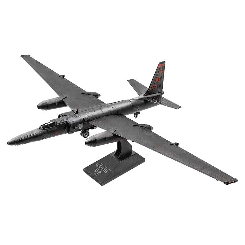 Avión Lockheed U-2 Dragon Lady - Maqueta 3D - Metal Earth