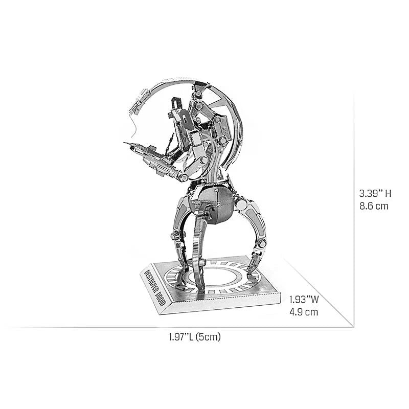 Destroyer Droid - Maqueta 3D - Metal Earth