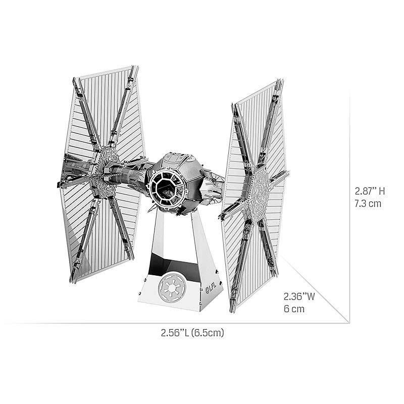 Imperial Tie Fighter - Maqueta 3D - Metal Earth