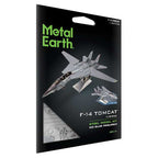 Avión Caza F-14 Tomcat - Maqueta 3D - Metal Earth