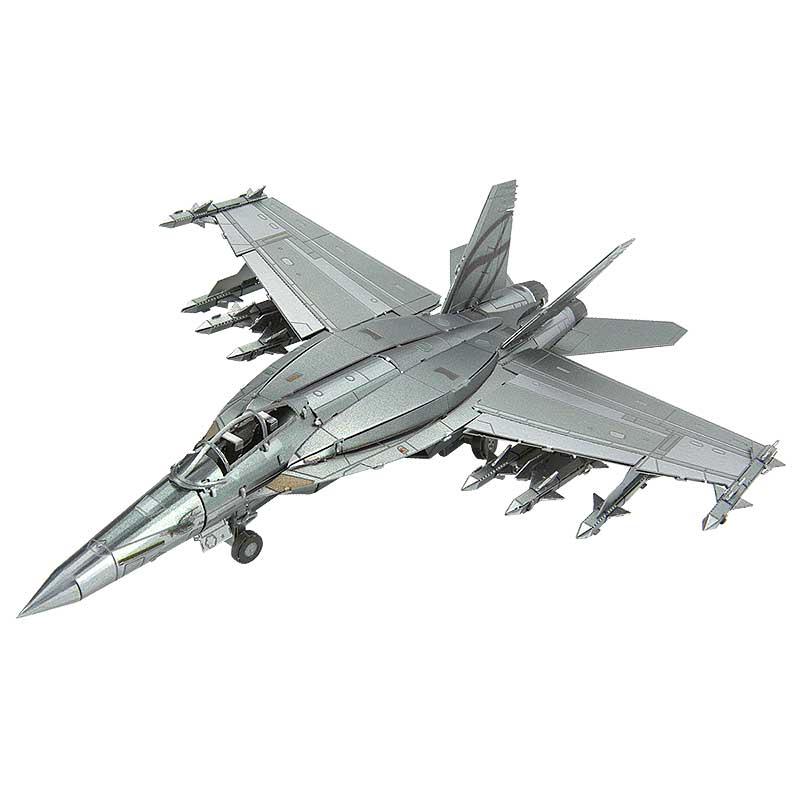 Caza F/A 18 Super Hornet - Maqueta 3D - Metal Earth