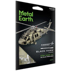 Helicóptero Black Hawk - Maqueta 3D - Metal Earth