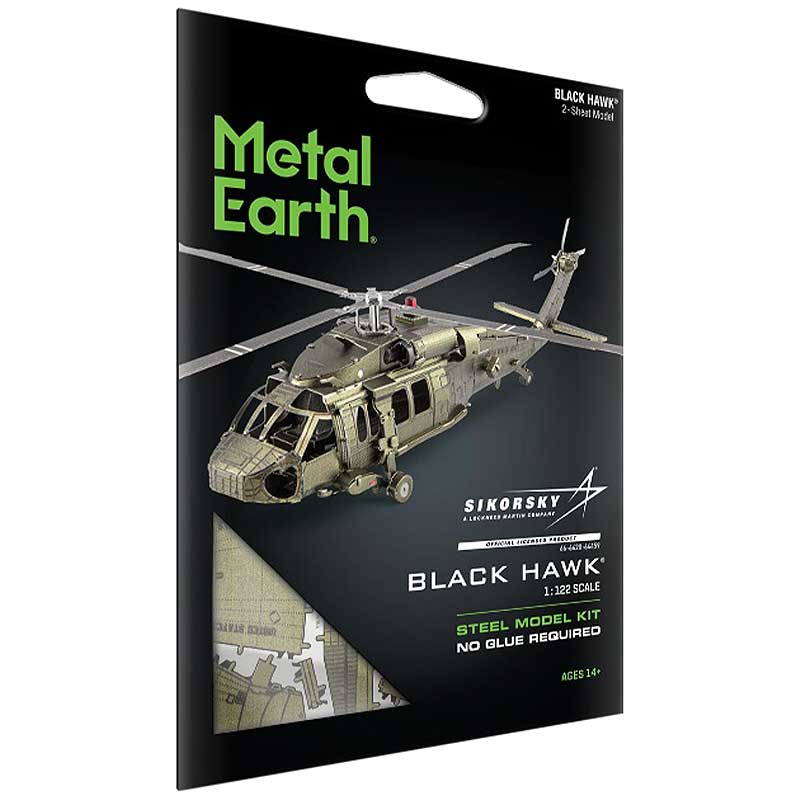 Helicóptero Black Hawk - Maqueta 3D - Metal Earth
