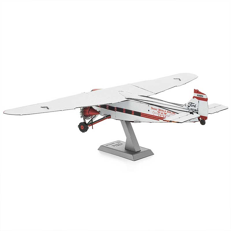 Avión Ford Trimotor - Maqueta 3D - Metal Earth