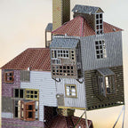 The Burrow Harry Potter - Maqueta 3D - Metal Earth