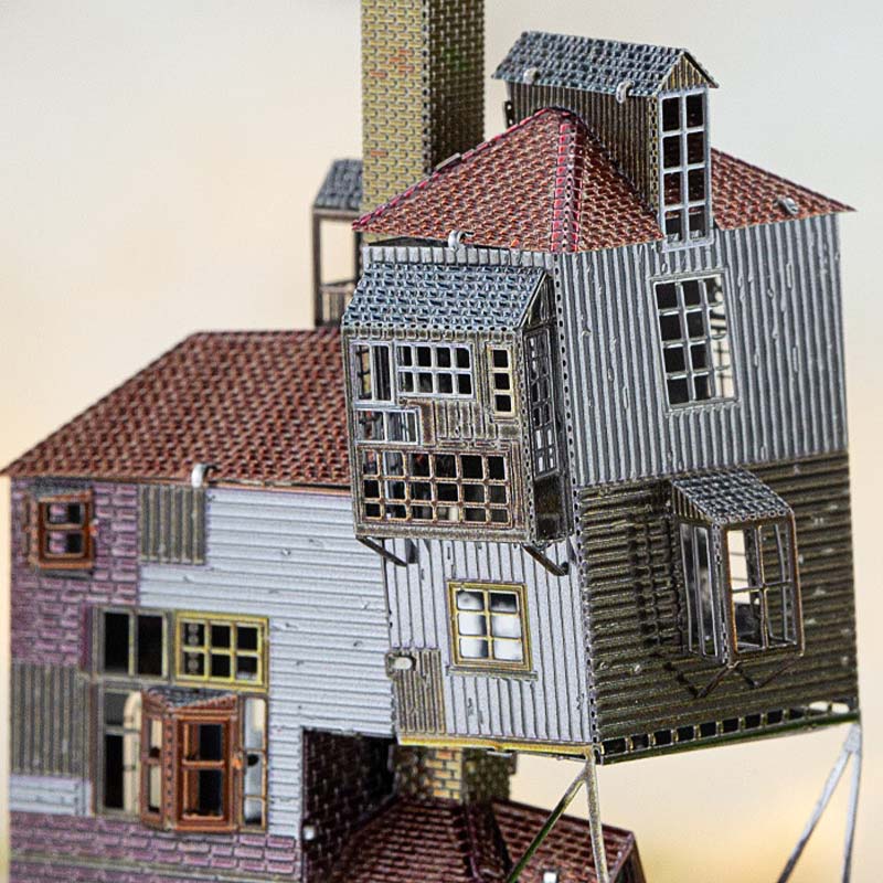 The Burrow Harry Potter - Maqueta 3D - Metal Earth