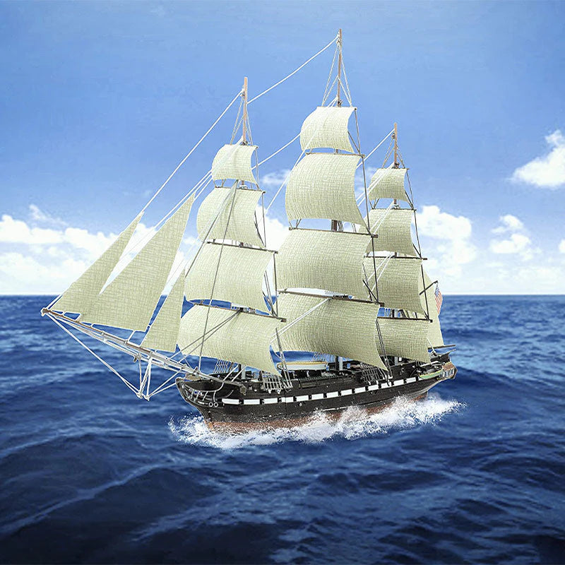 USS Constitution Armable - Maqueta 3D - Metal Earth