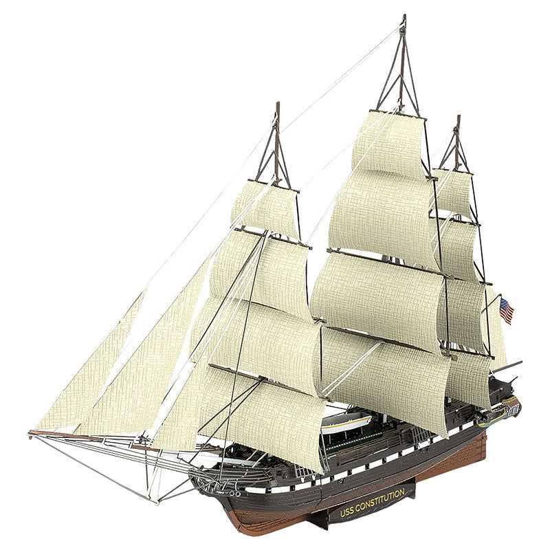USS Constitution Armable - Maqueta 3D - Metal Earth