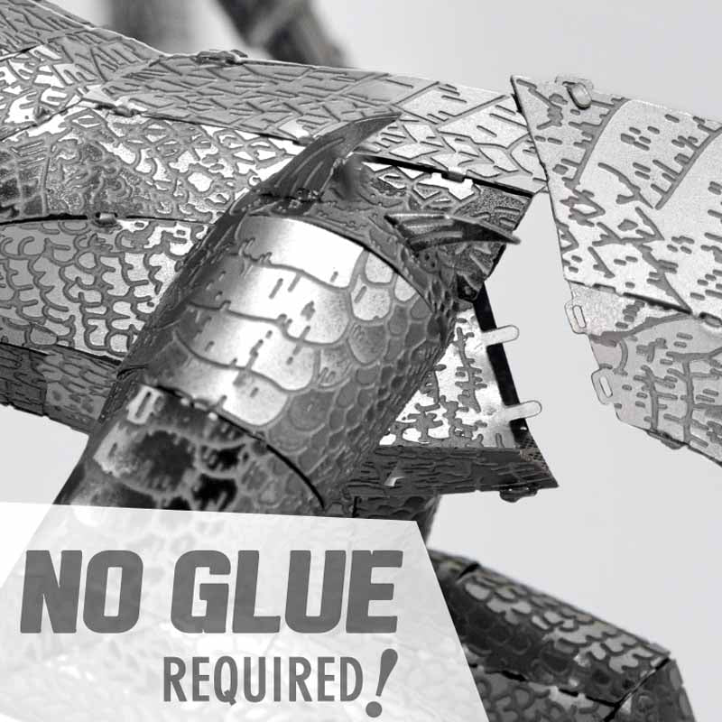 Steel Dragon - Maqueta 3D - Metal Earth