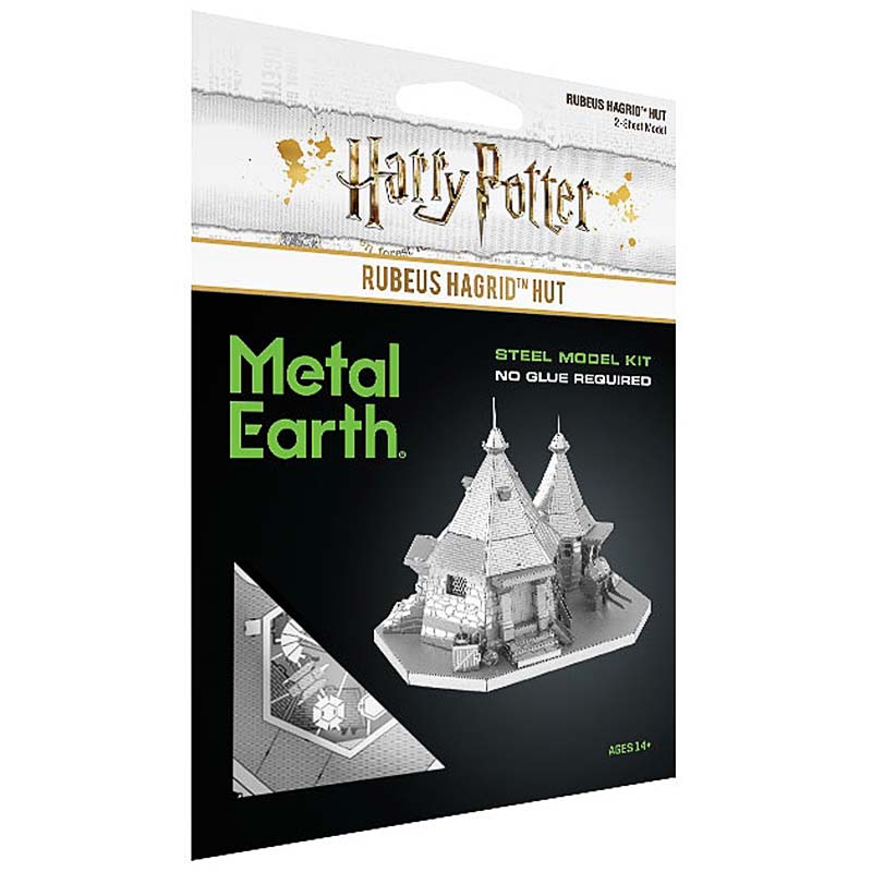Hagrid's Hut Harry Potter - Maqueta 3D - Metal Earth