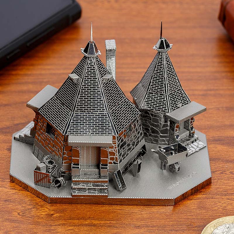 Hagrid's Hut Harry Potter - Maqueta 3D - Metal Earth
