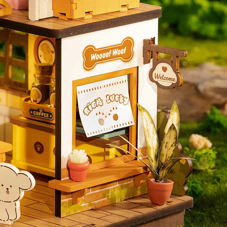 Puppys Cozy Villy House - Casa de Perros - Maqueta a Escala - Rolife