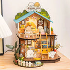 Puppys Cozy Villy House - Casa de Perros - Maqueta a Escala - Rolife