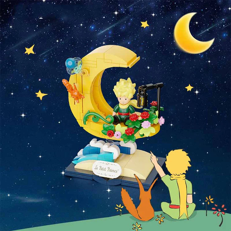 Le Petit Prince Starry Ride New Moon - Armables con Bloques - Pantasy