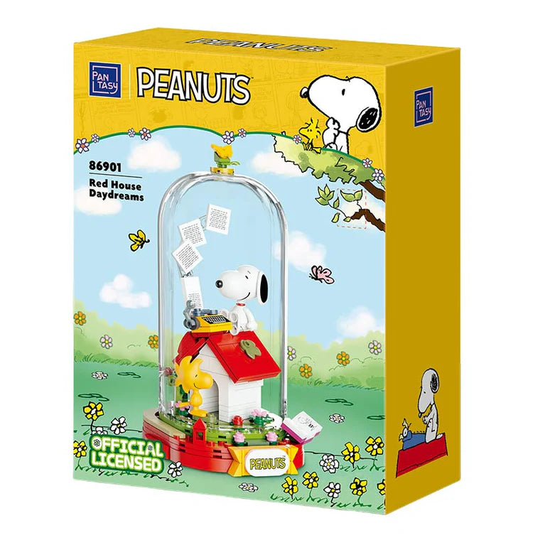 Snoopy Red House Daydreams - Armables con Bloques - Pantasy