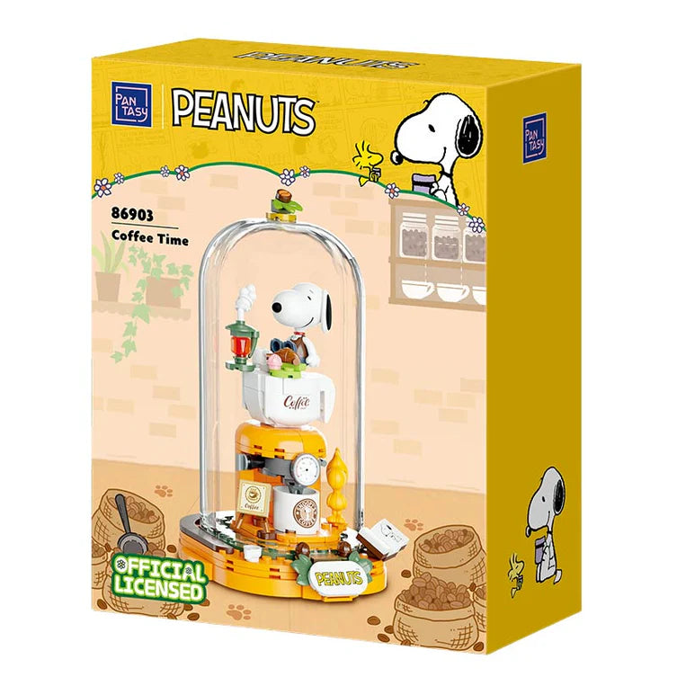 Snoopy Coffe Time - Armables con Bloques - Pantasy