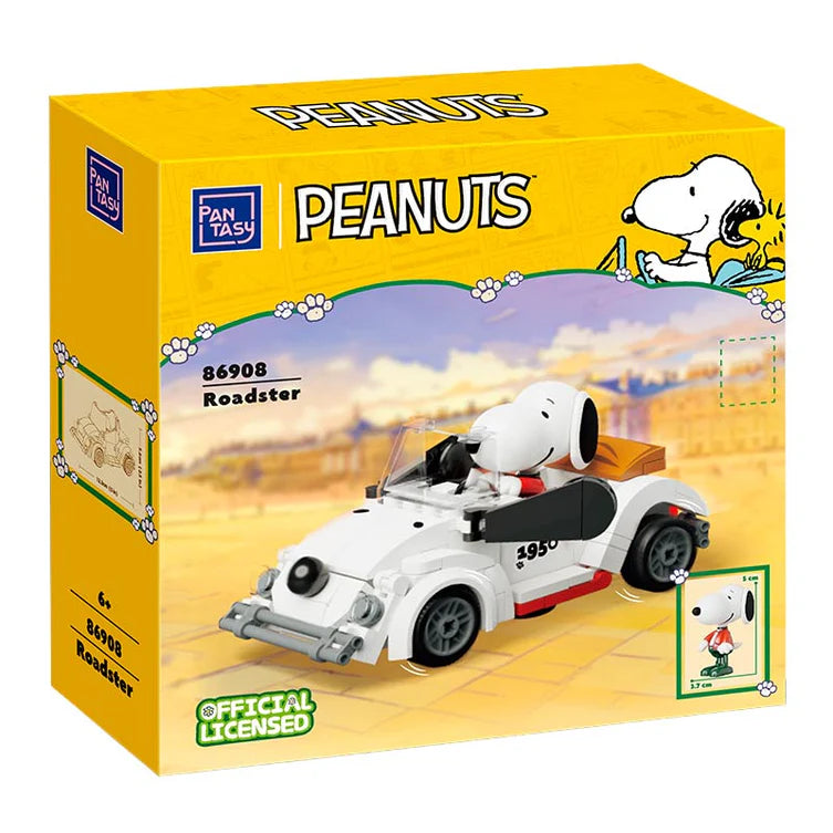 Snoopy Roadster - Armables con Bloques - Pantasy
