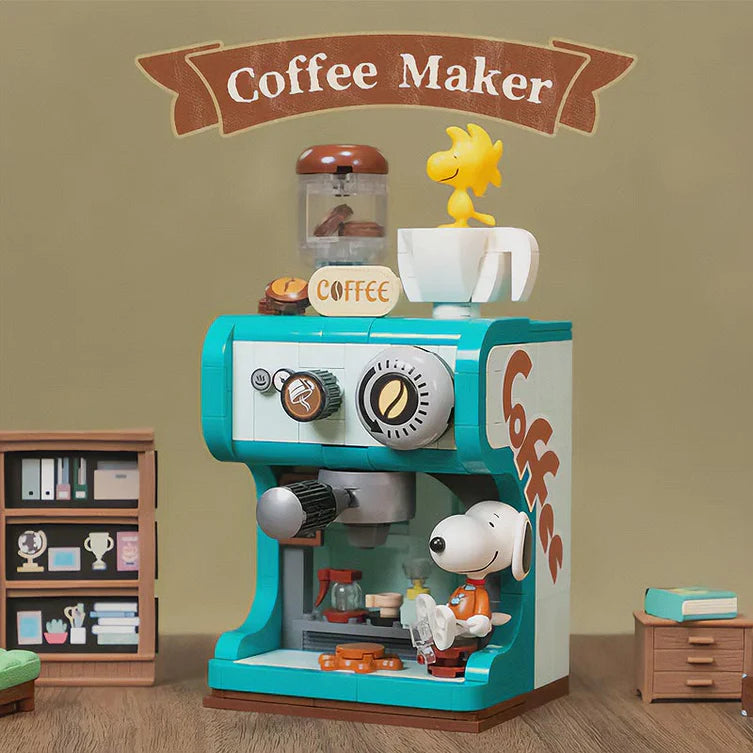Snoopy Coffee Maker - Armables con Bloques - Pantasy