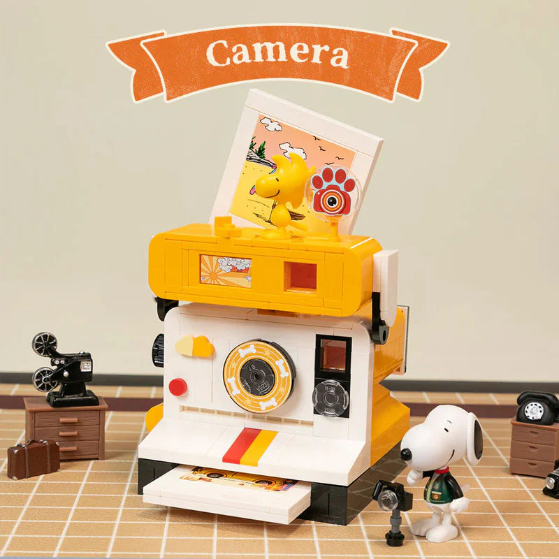 Snoopy Camera - Armables con Bloques - Pantasy