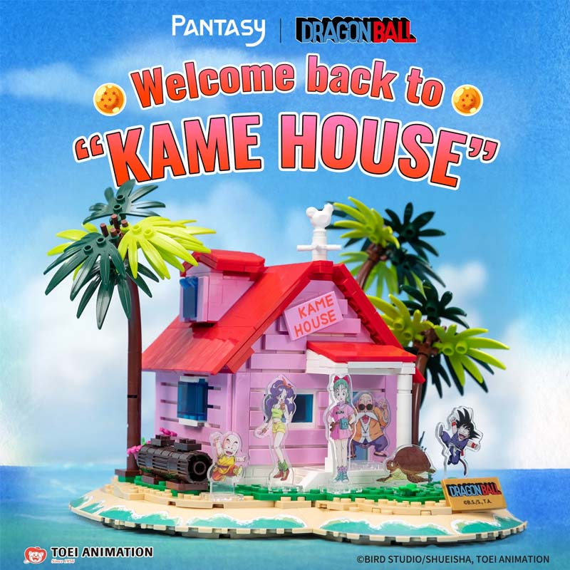 Kame House - Dragon Ball Z - Armables con Bloques - Pantasy