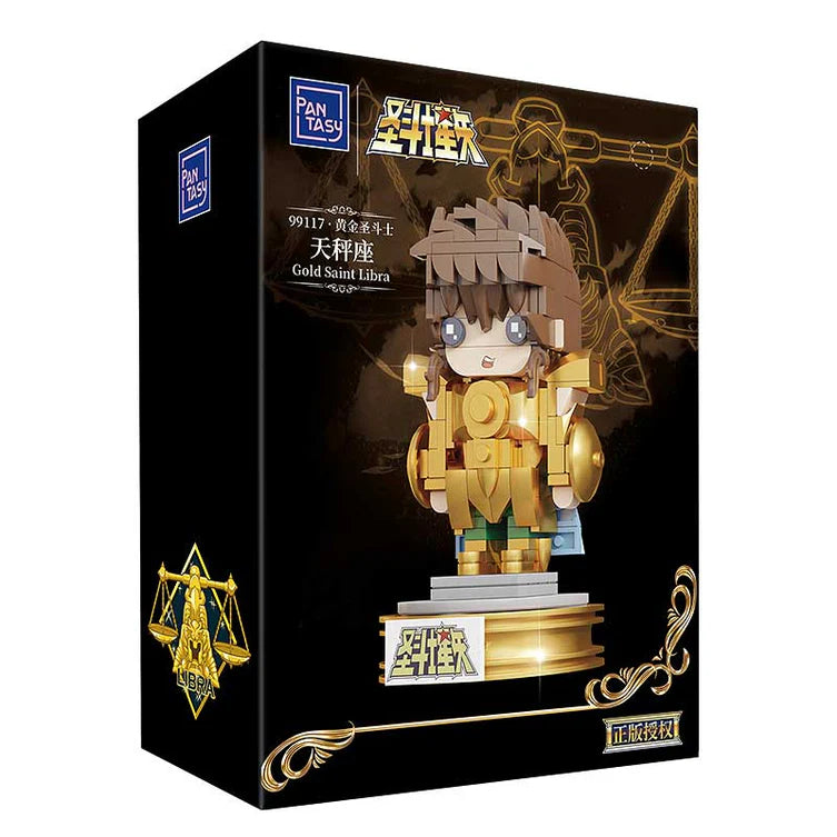 Saga de Libra Saint Seiya - Armables con Bloques - Pantasy
