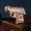 Pistola Mini Gun - Maqueta 3D en Madera 3D - ROKR
