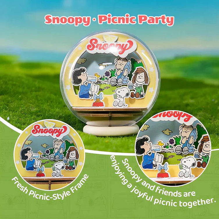 Snoopy Picnic Party - Crystal Ball - Puremind
