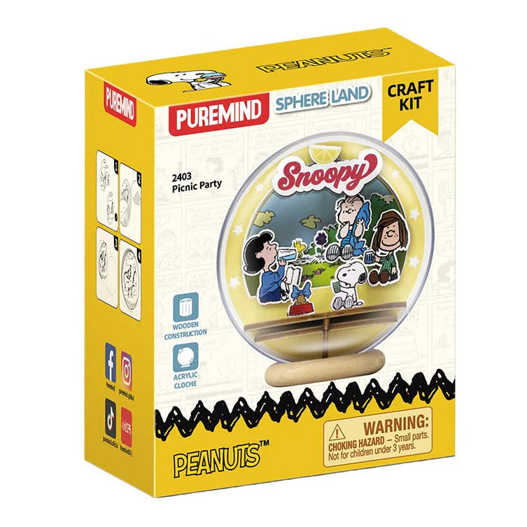 Snoopy Picnic Party - Crystal Ball - Puremind
