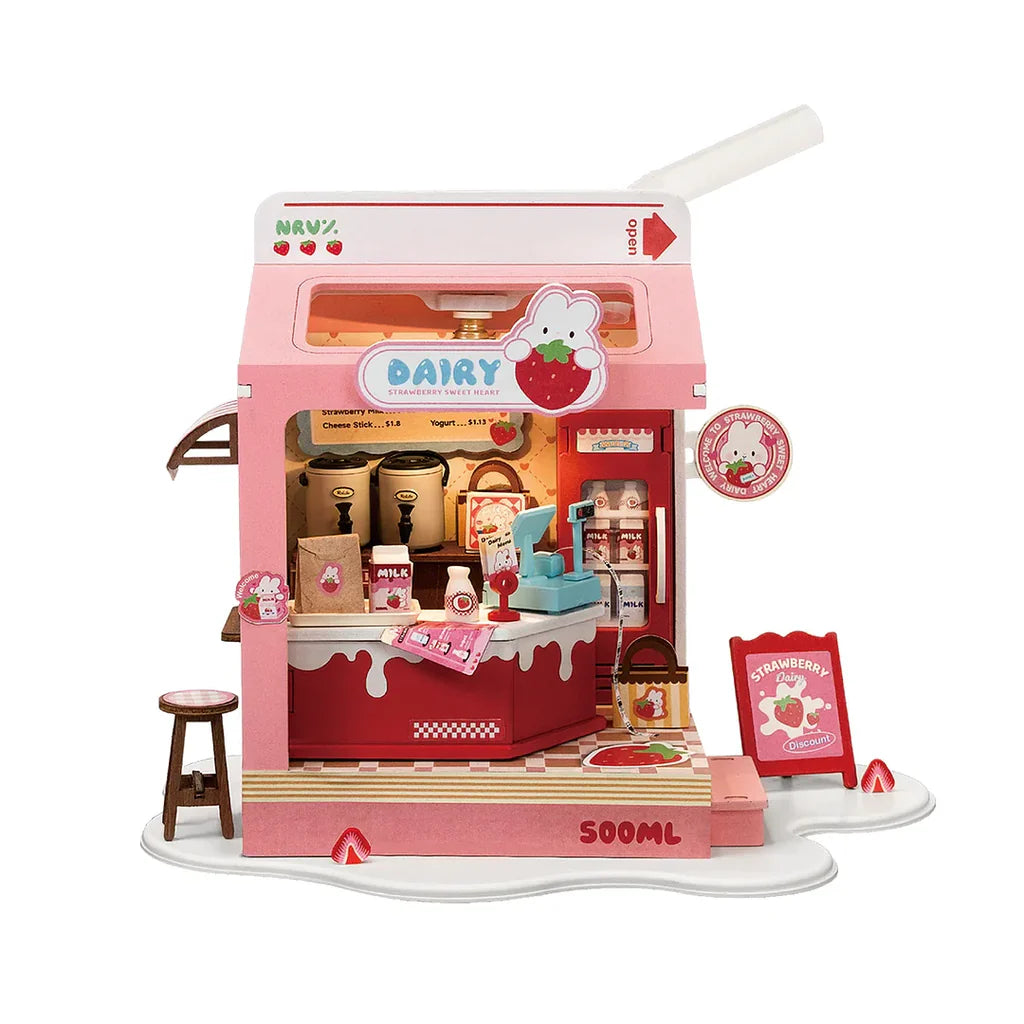 Strawberry Milk Box - Maqueta a Escala - Rolife