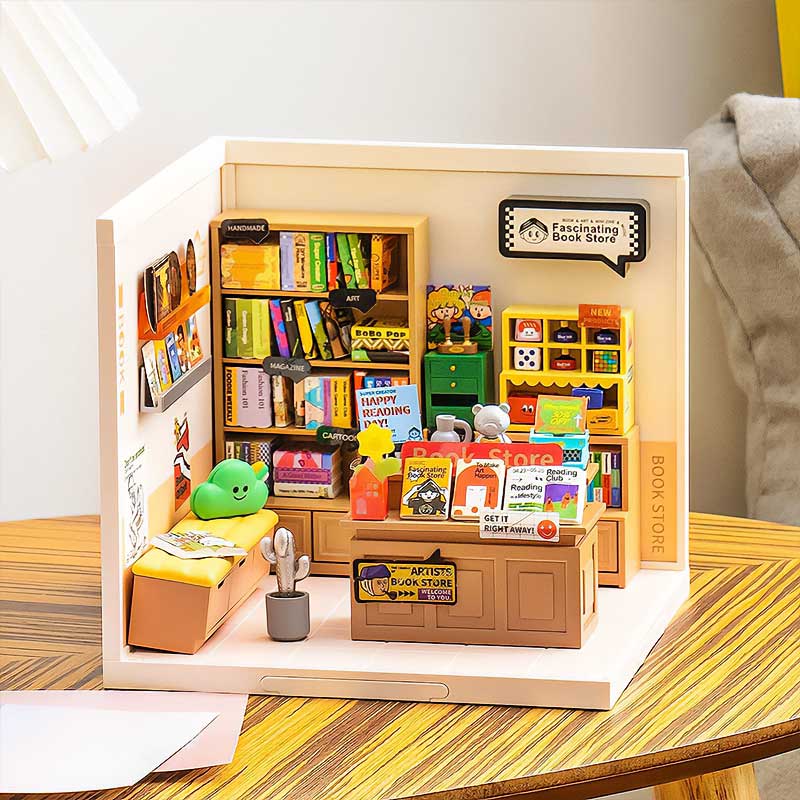 Fascinating Book Store - Maqueta a Escala - Rolife