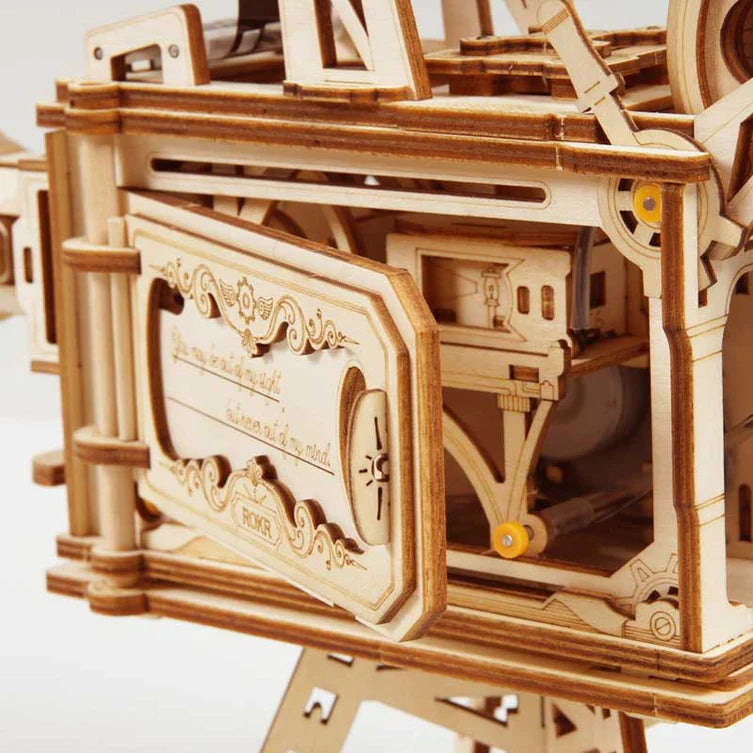 Proyector Vintage - Vitascope - Rompecabezas 3D de Madera - ROKR