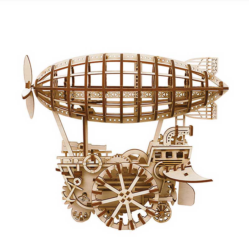 Airship Mecánico - Rompecabezas 3D - Maqueta de Madera ROKR