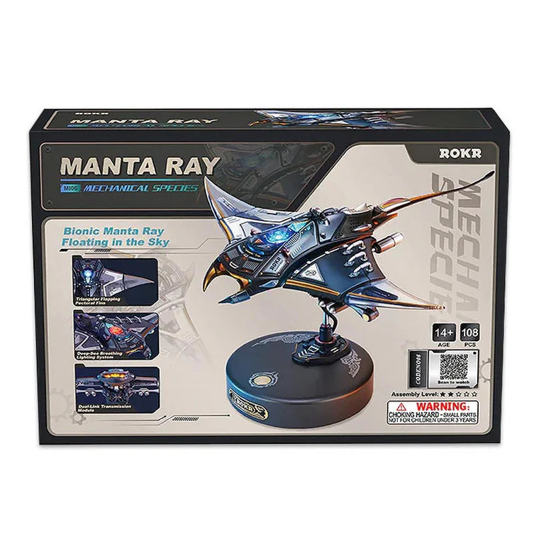 Manta Ray - Model Kit Maqueta Armable - ROKR