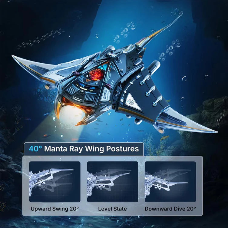 Manta Ray - Model Kit Maqueta Armable - ROKR