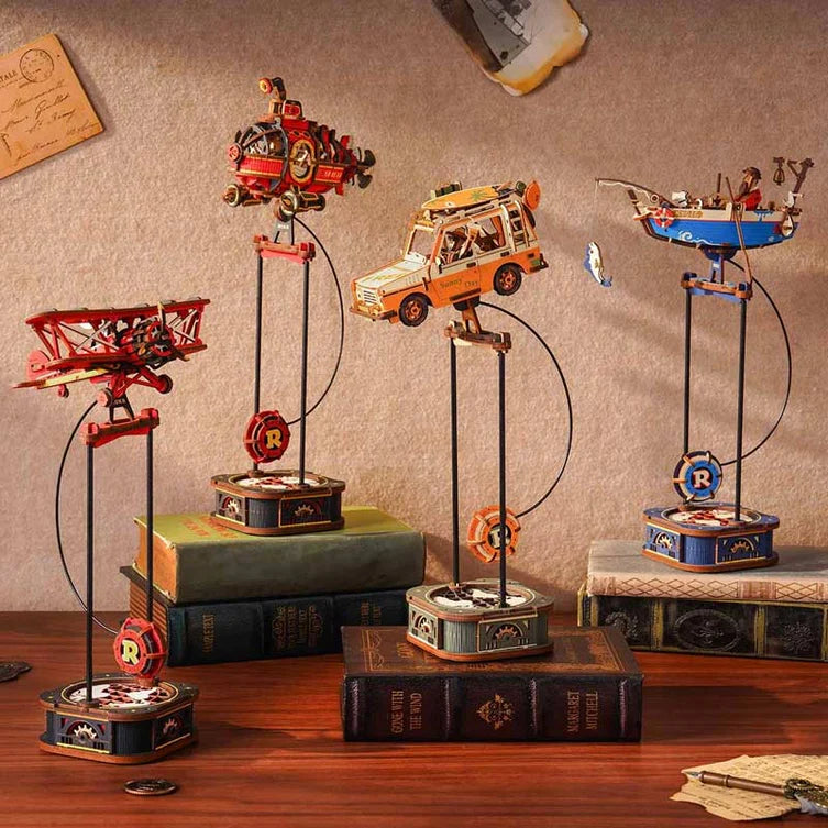 Auto Road Tripper - Péndulo - Maqueta Armable - ROKR