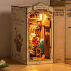 Floral Corner - Sujeta Libros - Maqueta Rolife