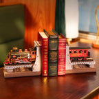 Book End Century Train - Sujeta Libros - Maqueta Rolife