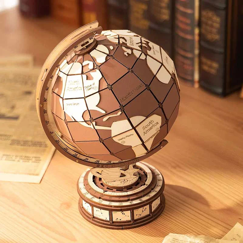 Global Wonders - Rompecabezas 3D - Maqueta de Madera Rolife