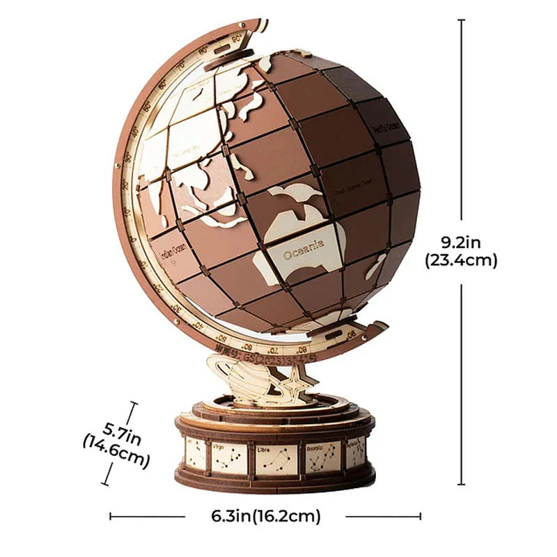 Global Wonders - Rompecabezas 3D - Maqueta de Madera Rolife