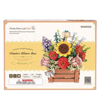 Caja de Flores - Maqueta de Madera Robotime