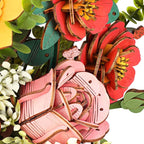 Caja de Flores - Maqueta de Madera Robotime