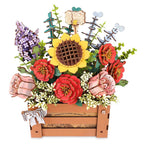 Caja de Flores - Maqueta de Madera Robotime