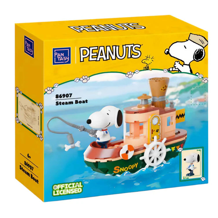 Snoopy Bote - Armables con Bloques - Pantasy