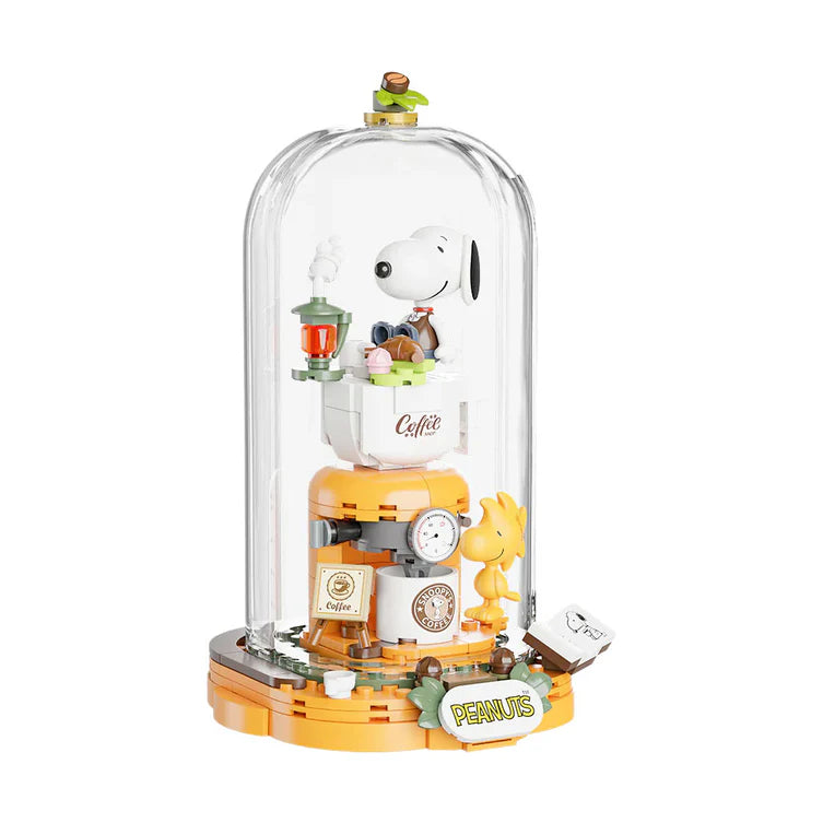 Snoopy Coffe Time - Armables con Bloques - Pantasy