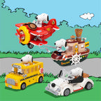 Snoopy Roadster - Armables con Bloques - Pantasy