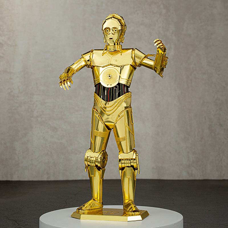 C-3PO Star Wars PREMIUM - Maqueta 3D - Metal Earth