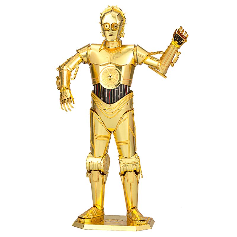 C-3PO Star Wars PREMIUM - Maqueta 3D - Metal Earth