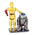 R2D2 y C3PO Premium Star Wars- Maqueta 3D - Metal Earth